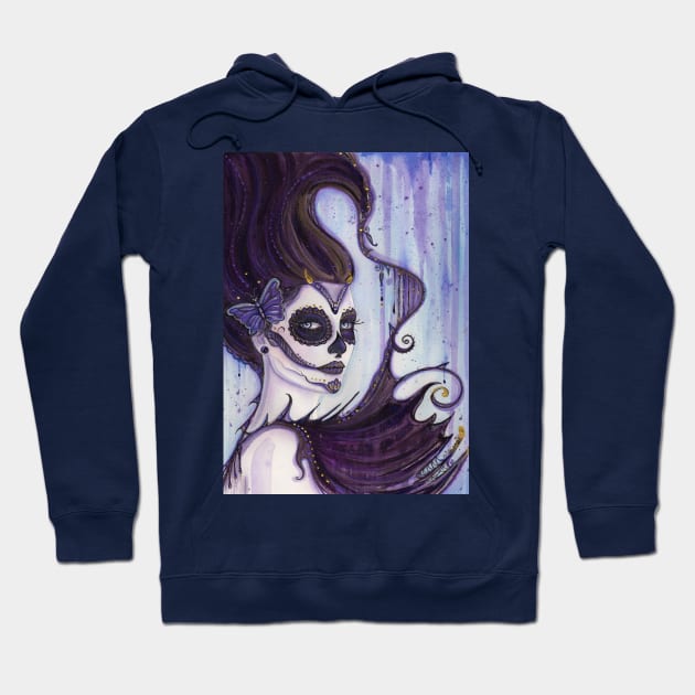 Personal prison day of the dead by Renee Lavoie Hoodie by ReneeLLavoie